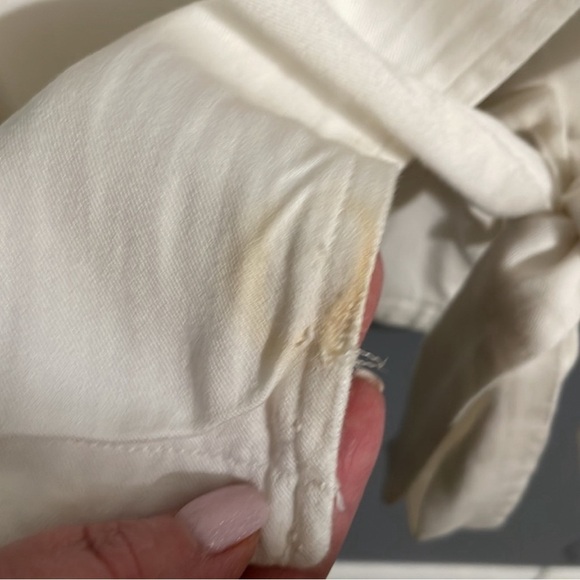 Torrid off White Trench Vest with belt size 3 - Picture 6 of 7